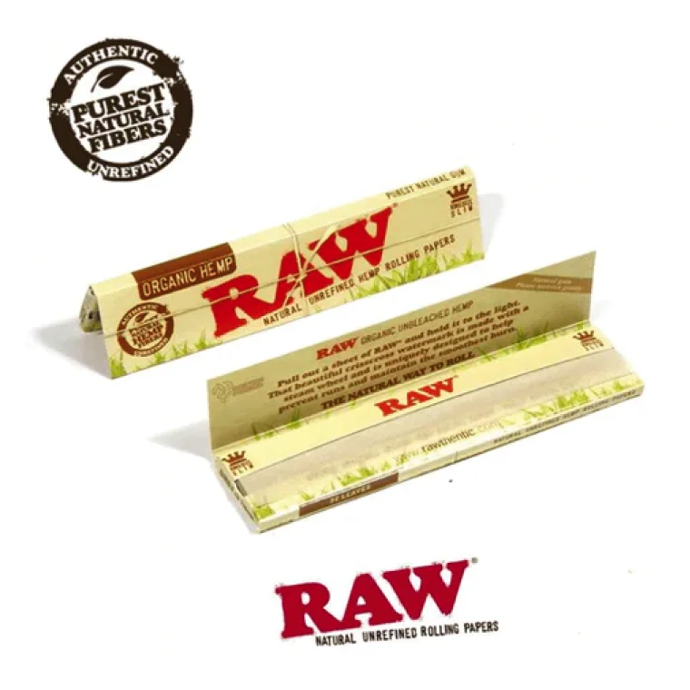 RAW Organic Hemp Rolling Papers